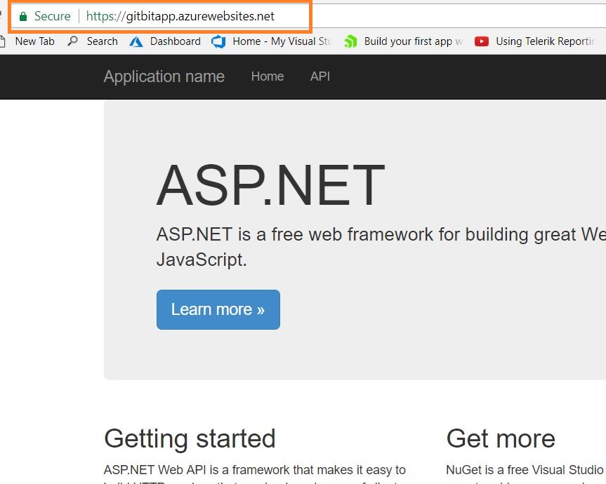 Deploying ASP.NET Core applications to Azure App service from Bitbucket