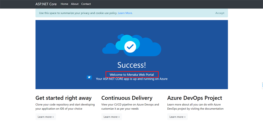 Deploy .NET Core Application In Azure Kubernetes With Azure DevOps