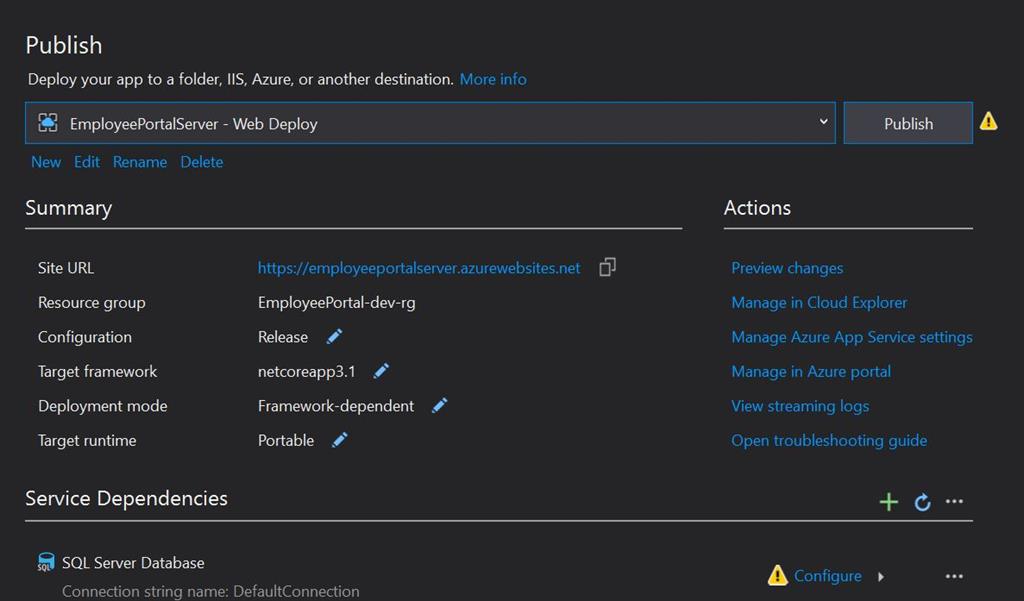 Deploying Blazor WASM .NET Core 3.1 Hosted To Azure Cloud (Paas) Model ...