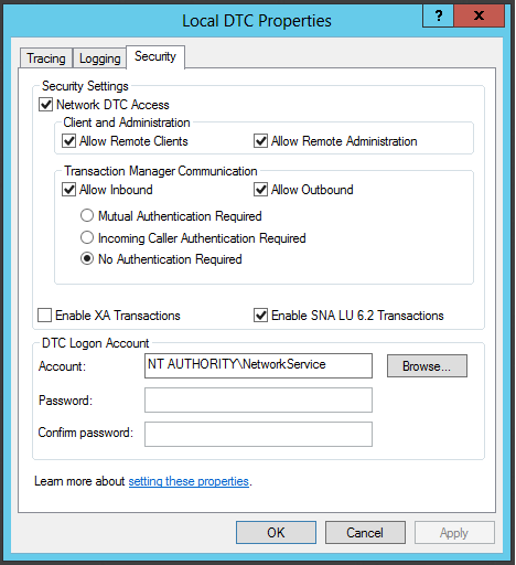 Distributed Transactions with Web API across Application Domains