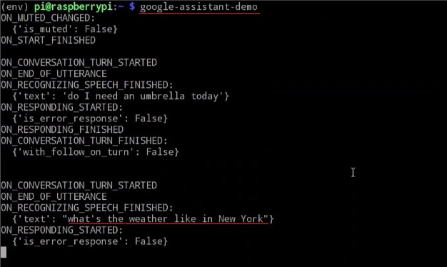 Primeiros passos com Google Assistant SDK na Raspberry Pi - Embarcados