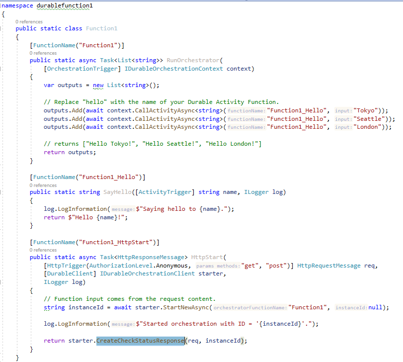 Durable Functions - Patterns - Async HTTP APIs