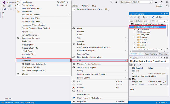 Dynamically Bind FormView Control In ASP.NET From Database - Part Three