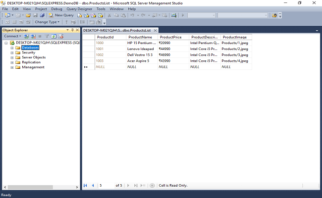 Dynamically Bind GridView Control In ASP.NET From Database - Part Four