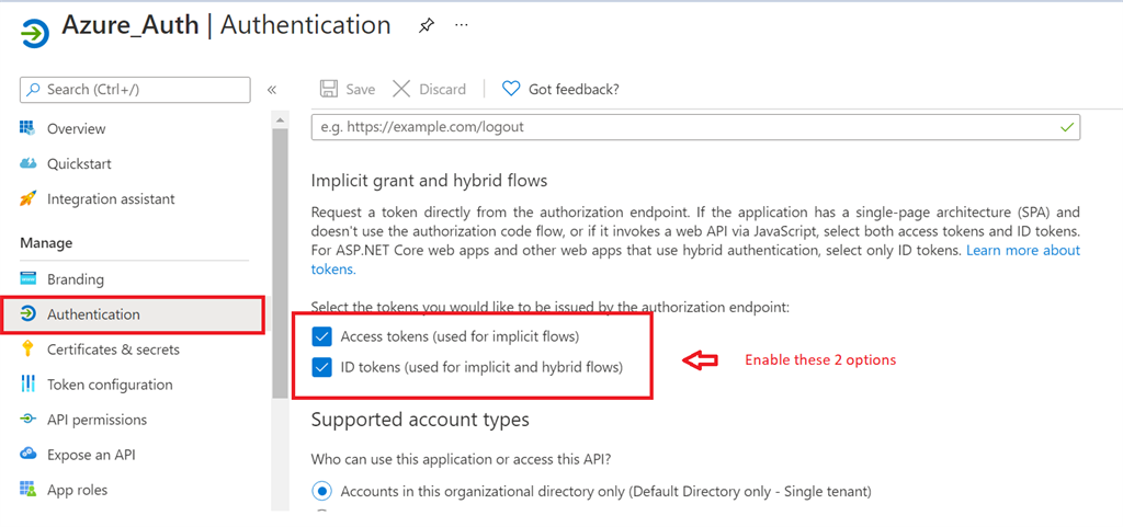 🔐 Enable OAuth 2 Authorization Using Azure AD And Swagger In .Net 5.0