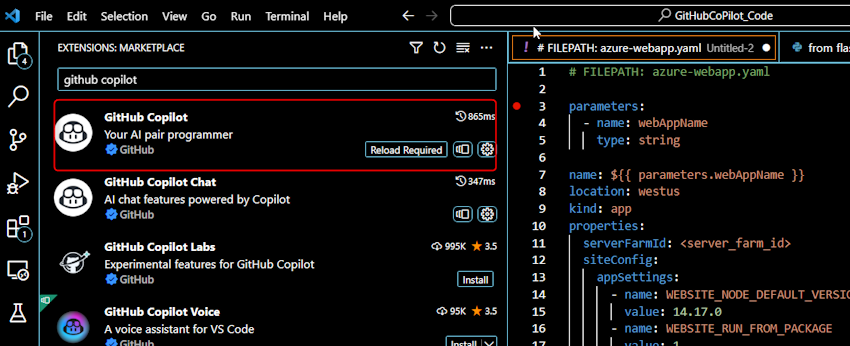 Enabling GitHub CoPilot In Visual Studio Code