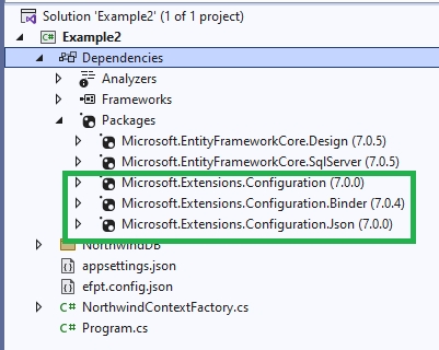 Entity Framework 7 – Database First – Using EFCorePowerTools