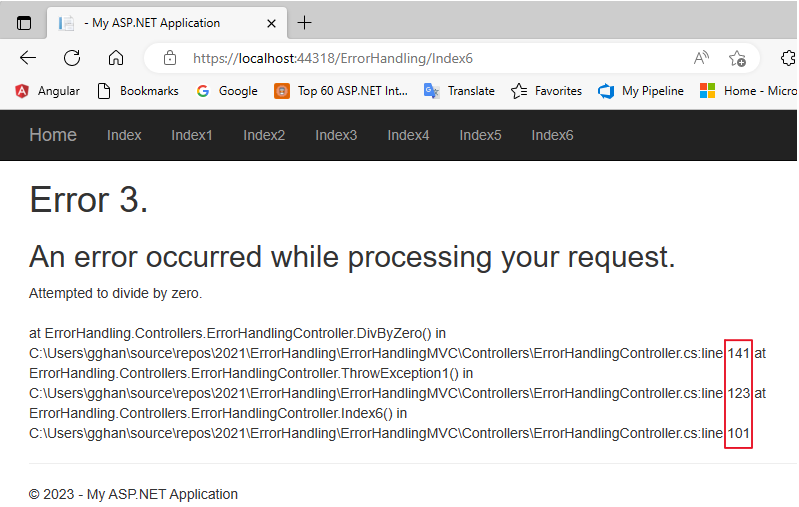 Exception Handling (7), C# Exception Handling Statements