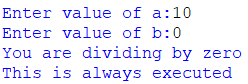 Exception Handling In Python