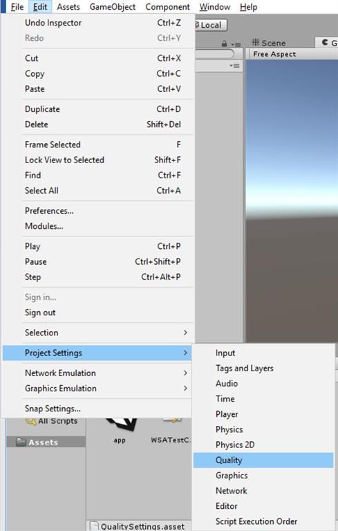 Export Hologram Unity to Visual Studio