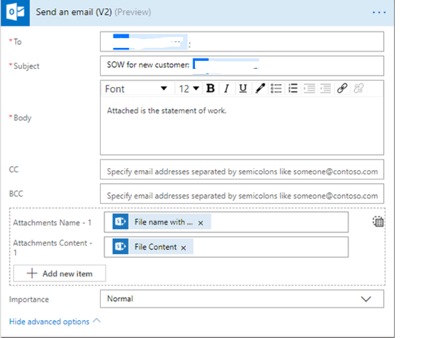 fill-the-document-content-from-a-sharepoint-list-through-power-automate