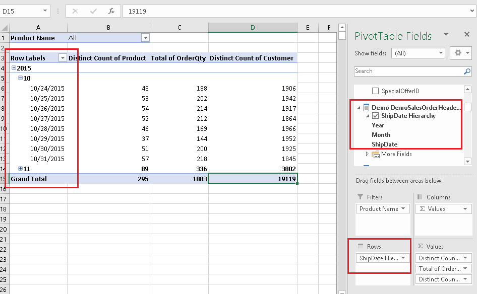 Getting Start With Data Analysis Using SSAS Tabular Modeling In Excel ...