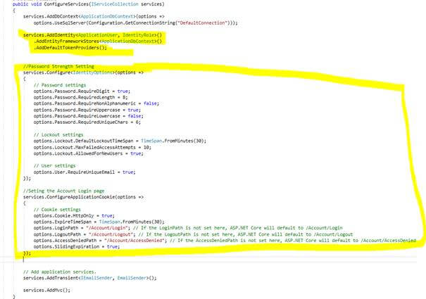 ASP.NET Core Identity