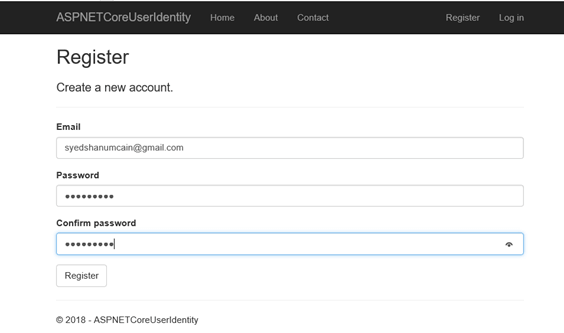 ASP.NET Core Identity