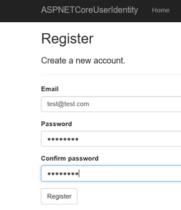 ASP.NET Core Identity