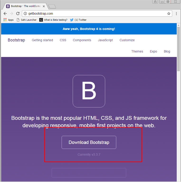 Getting Started With Bootstrap