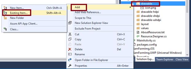 How To Add An Image In Xamarin.Forms Application For Android And UWP