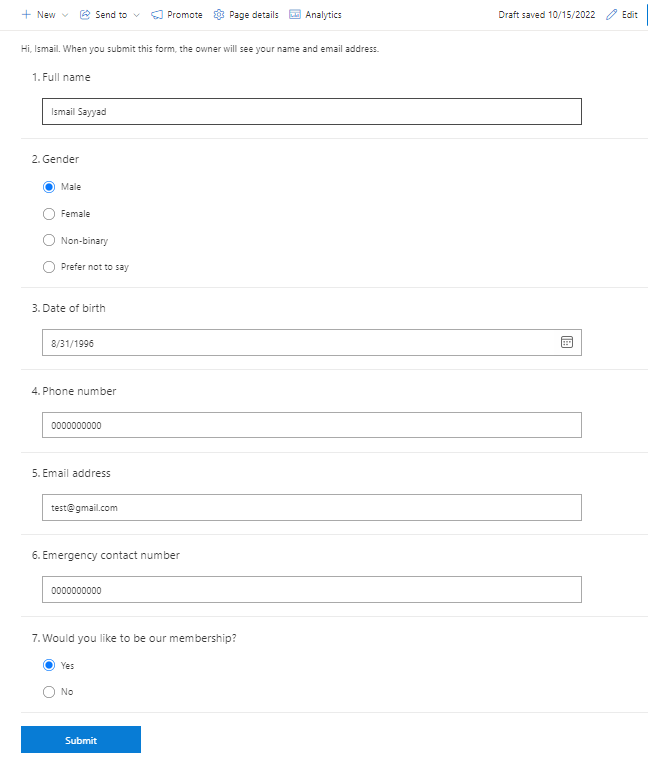 How To Add Microsoft Forms In SharePoint Forms Web Part