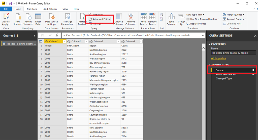 How To Change Data Source Of Existing Report In Power BI