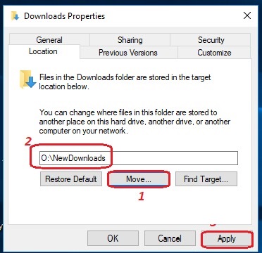 How To Change The Download Location In Windows 10