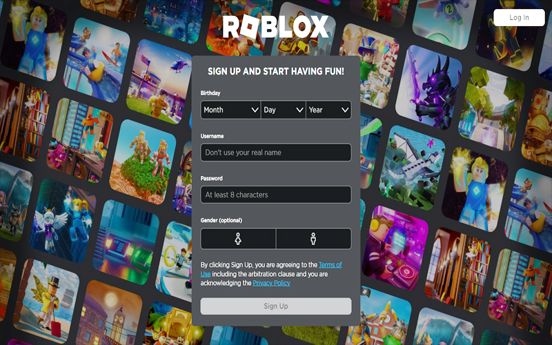How to Login to Roblox Account 