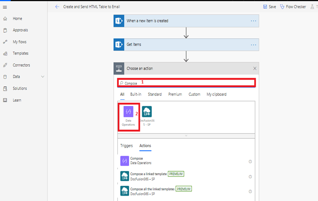 Create And Format HTML Table Using Microsoft Flow