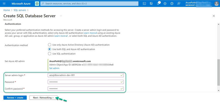 How To Create Azure Sql Server Database In The Microsoft Azure Portal