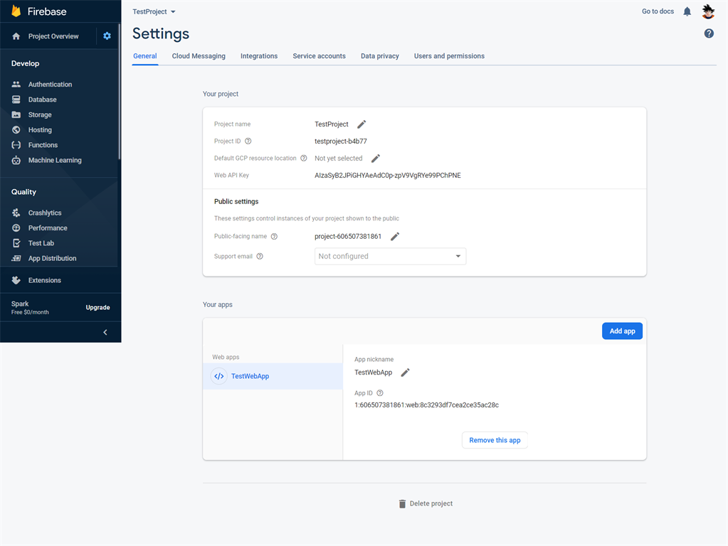 Introduction To Firebase And Getting Firebase Credentials - Key(s)