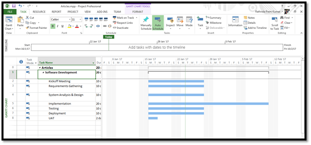 How To Create Summary Task To Outline The Plan In Microsoft Project 2013