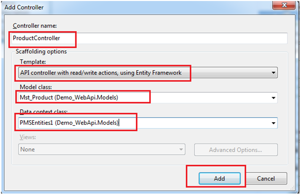 How To Create WebAPI In ASP.NET MVC With C#