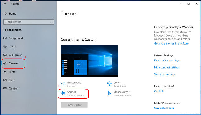 windows 10 themes with sound effects and icons free download