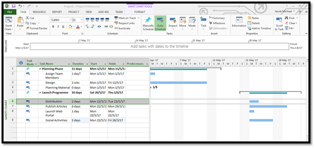 How To Document Tasks With Notes And Hyperlinks In Microsoft Project 2013