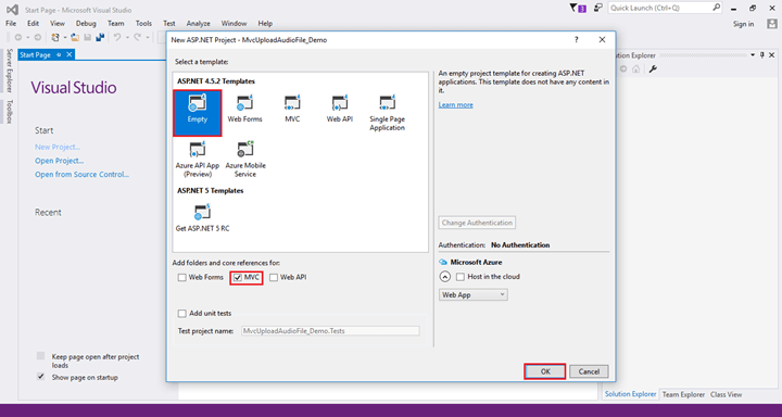 How To Dynamically Upload And Play Audio File Using MVC 5