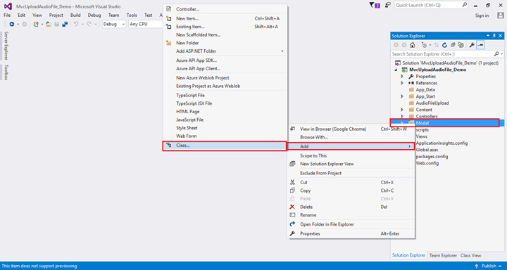 How To Dynamically Upload And Play Audio File Using MVC 5