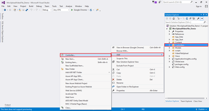 How To Dynamically Upload And Play Video File Using ASP.NET MVC 5