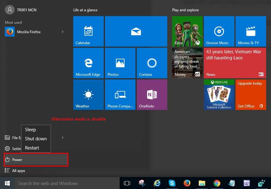 How To Enable Hibernation Mode In Windows 10