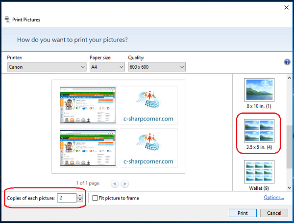 how to print jpg files all at once windows 10