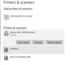 Set Default Printer In Windows 10