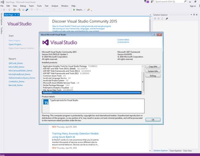 How To Set Up Angular2 Development Environment In Visual Studio 2015