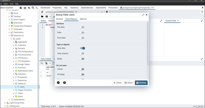 how-to-take-backup-and-restore-a-table-in-postgresql