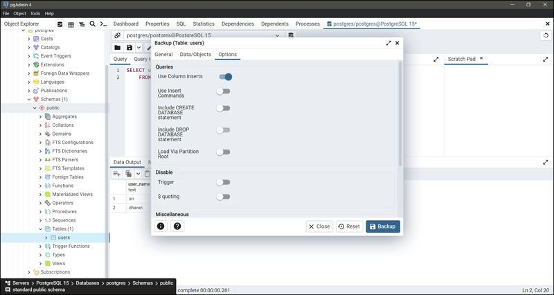 how-to-take-backup-and-restore-a-table-in-postgresql