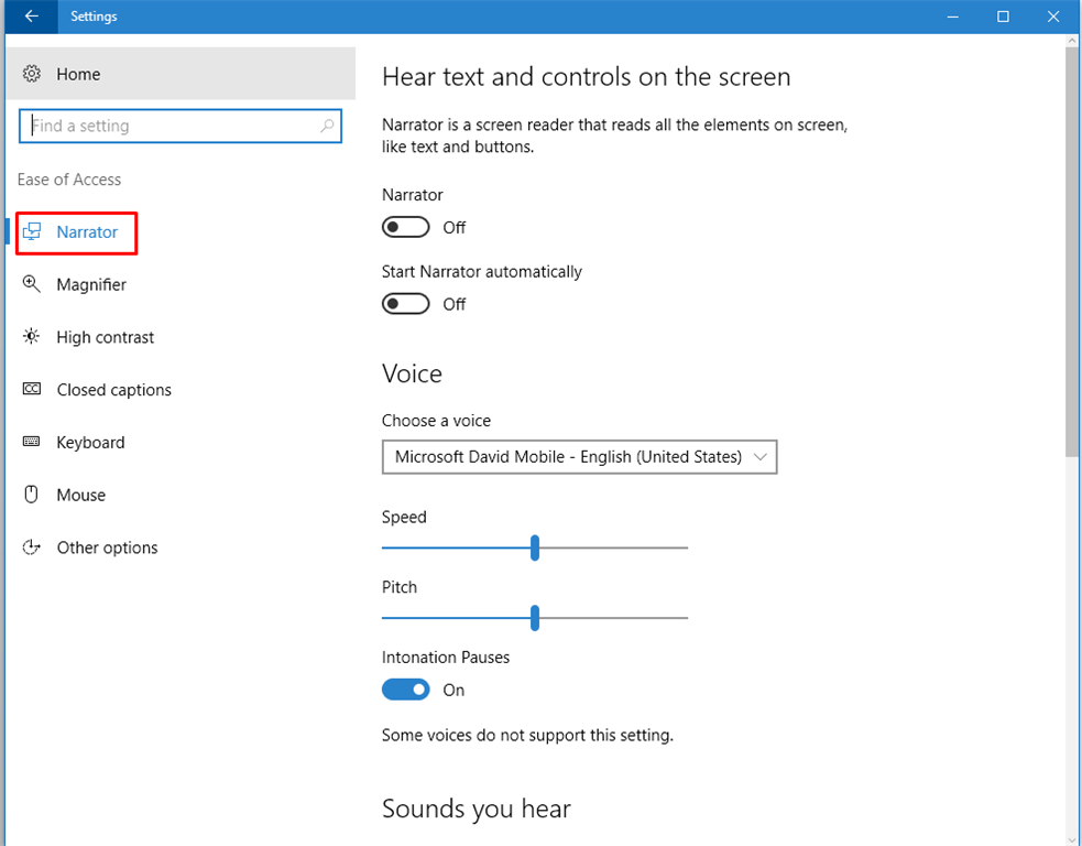 How To Use Ease Of Access In Windows 10