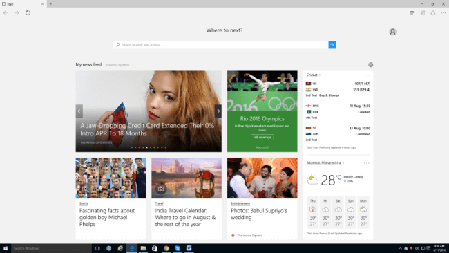 How To Use Microsoft Edge In Windows 10