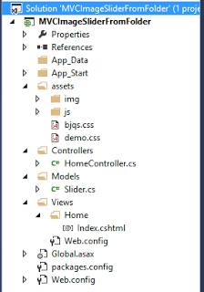 Image Slider (From Folder, Without Database) In MVC 4.0
