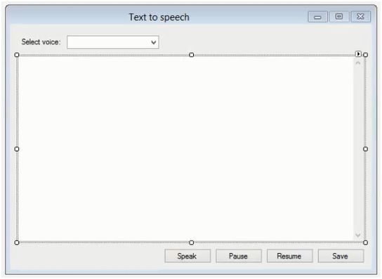 speech to text c# windows form