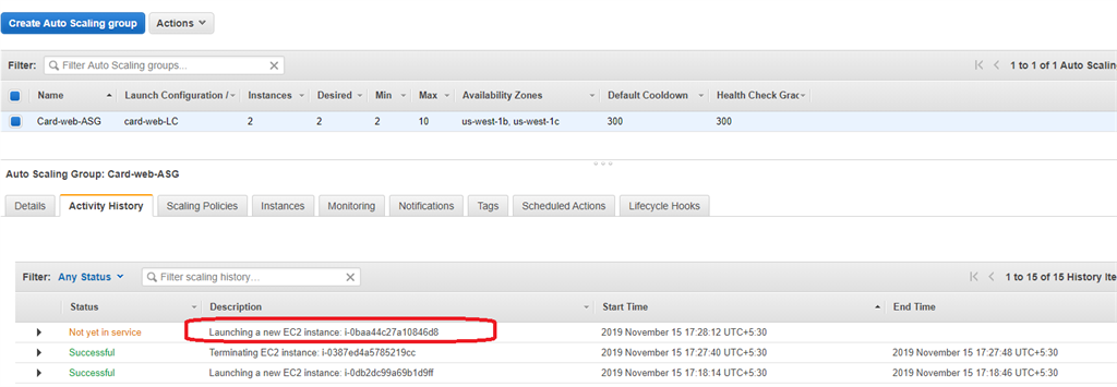 Implementing Auto Scaling In AWS