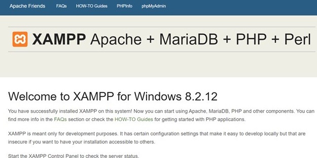 XAMPP Apache window 8-.