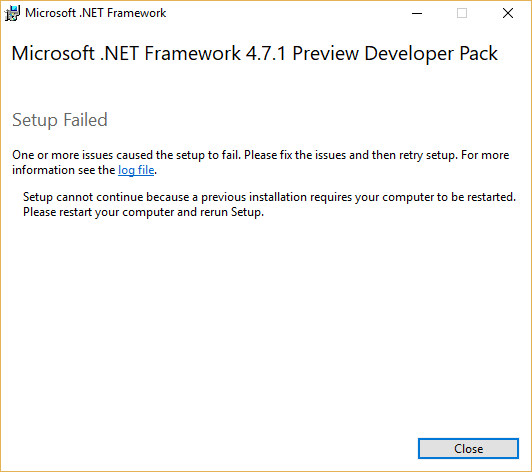 Download .NET Framework 4.7.1