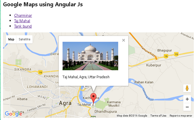 Integrate Google Maps Using Angular In MVC 5   Image001 