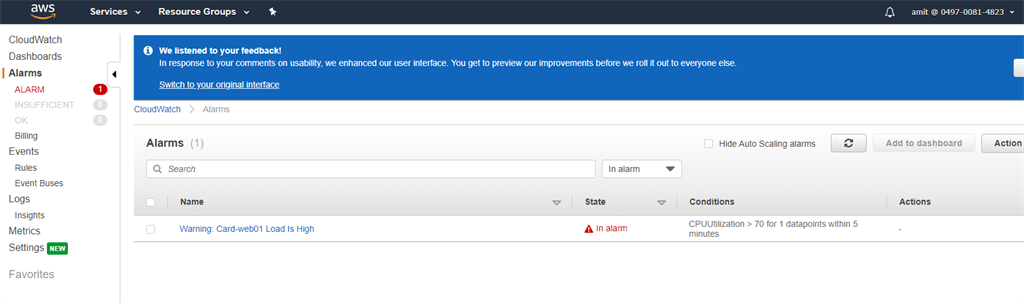 Spike Load on EC2 instance